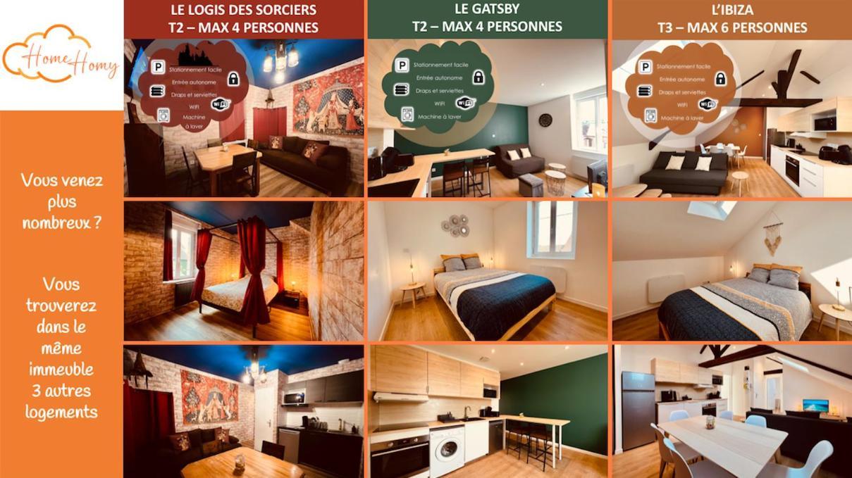 Le Baltique - Home Homy Монлюсон Екстер'єр фото